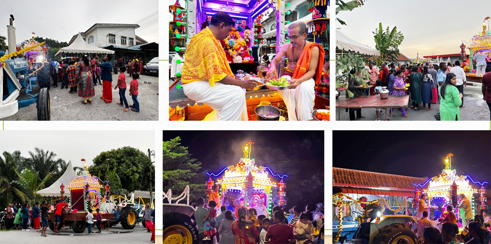 person writing in a notebook beside by an iPad, laptop, printed photos, spectacles, and a cup of coffee on a saucer